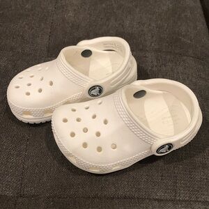 CROCS - Toddler Size 5 White